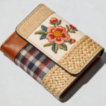 Compact Textured Leather Bifold Wallet