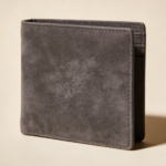 Classic Textured Leather Bifold Wallet
