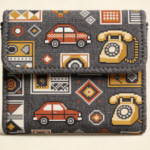 Vintage Pebble Leather Everyday Wallet