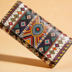 Vintage Vegan Leather Zip Wallet