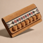 Elegant Pebble Leather Long Wallet