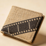 Slim Grain Leather Long Wallet