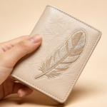 Signature Pebble Leather Long Wallet