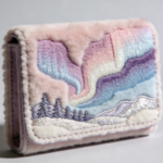 Elegant Vegan Leather Zip Wallet