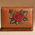 Pure Grain Leather Zip Wallet