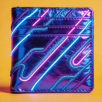 Refined Matte Leather Zip Wallet