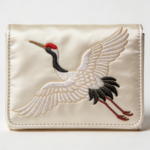 Elegant Textured Leather Zip Wallet