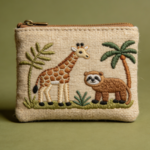 Modern Canvas Long Wallet