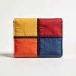 Compact Textured Leather Classic Wallet