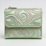 Refined Leather Zip Wallet