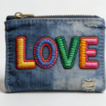 Minimal Canvas Zip Wallet