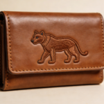 Slim Textured Leather Bifold Wallet