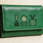 Modern Textured Leather Slim Wallet