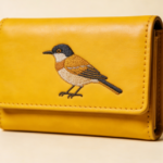 Modern Grain Leather Slim Wallet