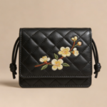 Soft Pebble Leather Long Wallet