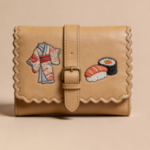 Minimal Textured Leather Everyday Wallet