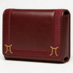 Refined Grain Leather Slim Wallet
