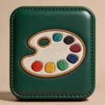 Minimal Matte Leather Zip Wallet