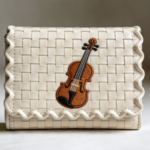 Minimal Leather Zip Wallet