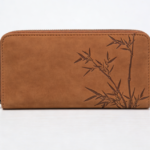 Minimal Textured Leather Bifold Wallet