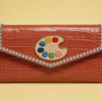 Slim Grain Leather Zip Wallet